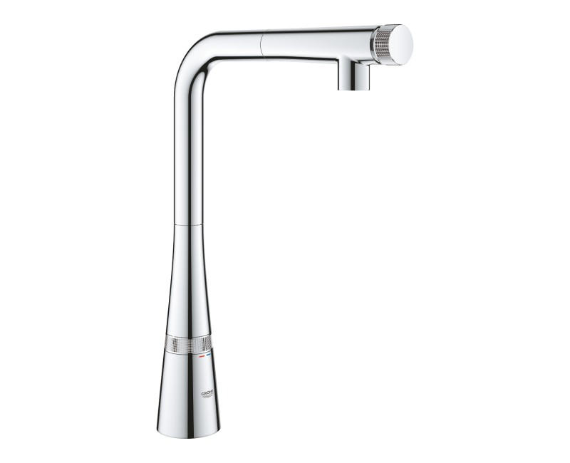 Смеситель для кухни Grohe Zedra SmartControl Выдвижной Хром 31593002