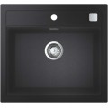 Кухонная мойка Grohe K700 Granite с автоматическим сливом, 56x51 см, изоляция Whisper, черная 31651AP0