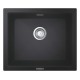 Virtuves izlietne Grohe K700 Granīta ar automātisko noteci, 53x46cm Whisper izolācija, Melna 31654AP0 Virtuves izlietne Grohe K700 Granīta ar automātisko noteci, 53x46cm Whisper izolācija, Melna 31654AP0