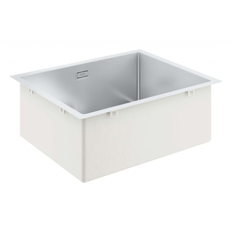 Virtuves izlietne Grohe K700 55x45cm Whisper izolācija, StarLight satīna apdare, pulēts nerūsējošais tērauds 31726SD0 Virtuves izlietne Grohe K700 55x45cm Whisper izolācija, StarLight satīna apdare, pulēts nerūsējošais tērauds 31726SD0