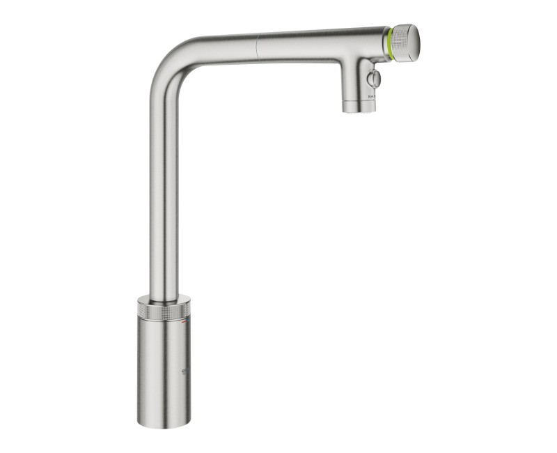 Virtuves maisītājs Grohe Minta SmartControl ar sensoru Supersteel 31889DC0
