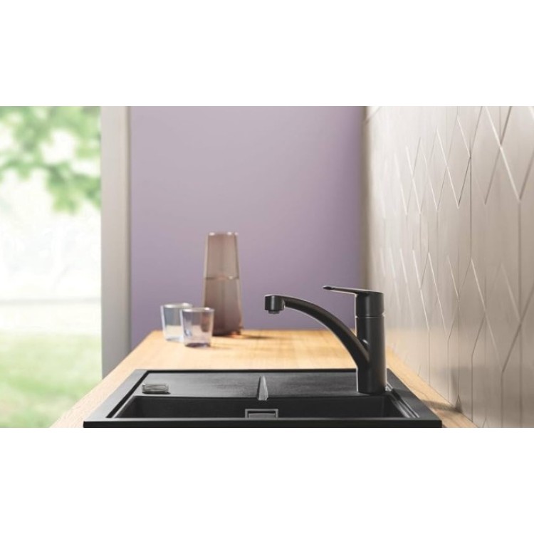 Vannas istabas Izlietnes maisītājs Grohe QuickFix Start, Melns matēts 324412432 Vannas istabas Izlietnes maisītājs Grohe QuickFix Start, Melns matēts 324412432