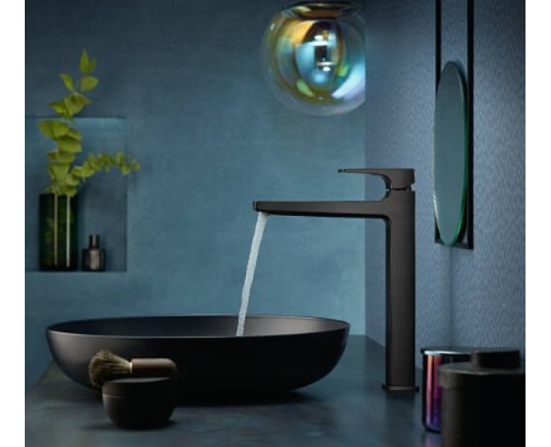 Izlietnes maisītājs Hansgrohe Metropol 260 Ar push-open izplūdi 32512340 Brushed Black Chrome