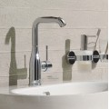 Grohe Essence смеситель для раковины с pop up клапаном, хром 32628001