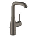 Grohe Essence смеситель для раковины с pop up клапаном, матовый темный графит 32628AL1