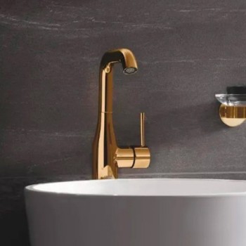 Vannas istabas Izlietnes maisītājs Grohe Essence ar pop up vārstu, Cool Sunrise 32628GL1