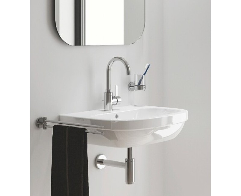 Vannas istabas Izlietnes maisītājs Grohe Eurosmart Cosmopolitan L-Size, ar pop up vārstu, hromēts  32830001