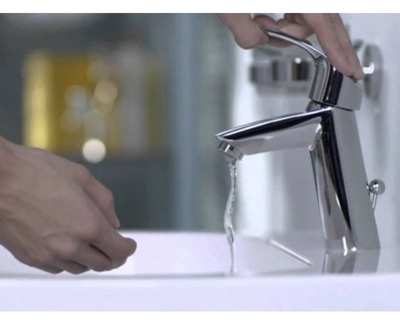 Vannas istabas Izlietnes maisītājs Grohe Eurosmart S-Size ar pop up vārstu, hromēts 32926002