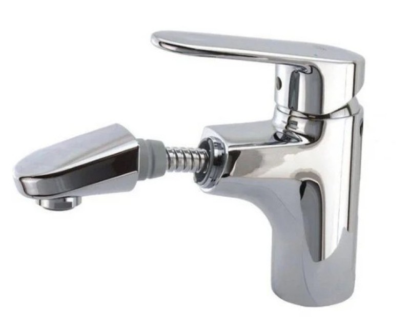 Grohe Europlus S-Size смеситель для раковины, с выдвижной головкой хром 33155002