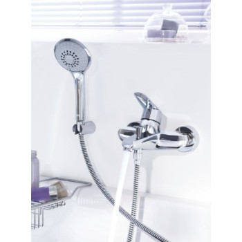 Смеситель для ванны/душа Grohe Eurodisc Cosmopolitan с душевым кабелем и трубкой, хром 33395002