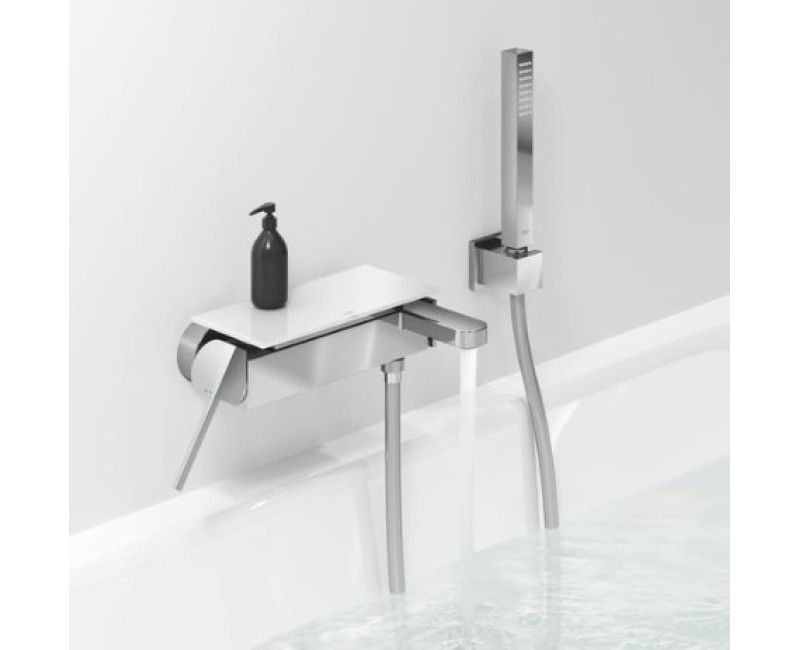 Vannas / Dušas maisītājs Grohe Plus ar dušas vadu un klausuli, hromēts  33547003