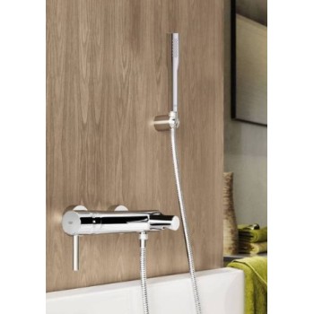 Смеситель для ванны/душа Grohe Essence с душевым кабелем и ручкой, хром