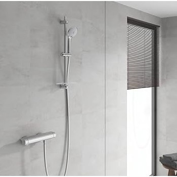 Dušas sistēma Grohe Grohtherm 2000 ar Termostatu Hromēta 34195001