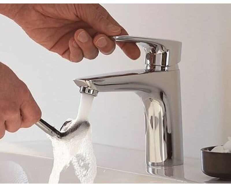 Смеситель для раковины  Kludi Pure&Solid 342920575 Хром