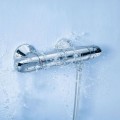 Смеситель для душа GROHE Grohtherm с термостатом, технология CoolTouch, покрытие StarLight, хром 34550000