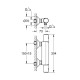 Смеситель для душа Grohe QuickFix Precision Start с термостатом Черный 345942430