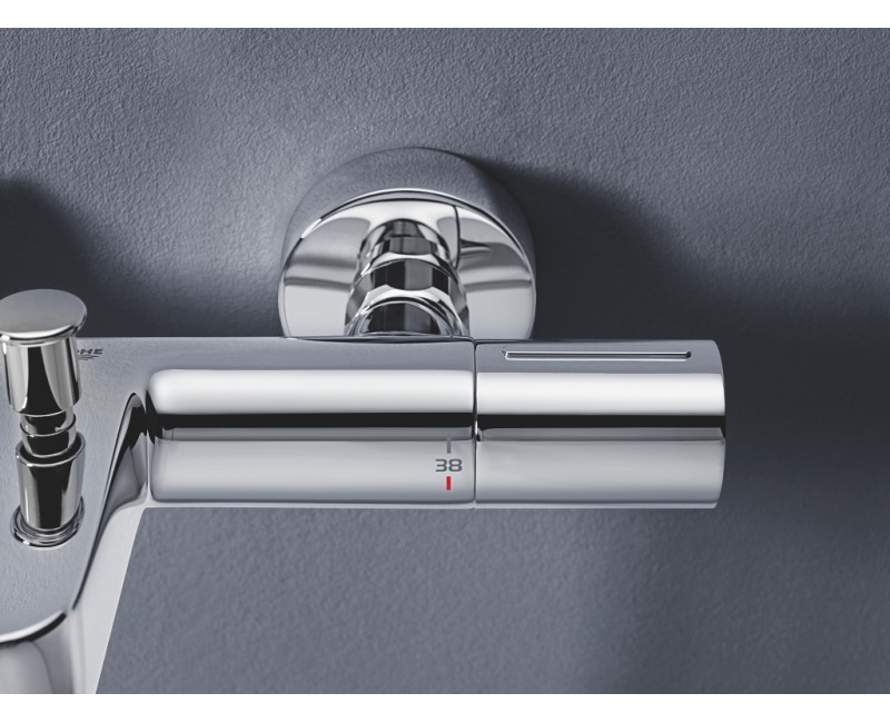 Смеситель для ванны/душа Grohe Precision Get с термостатом, хром