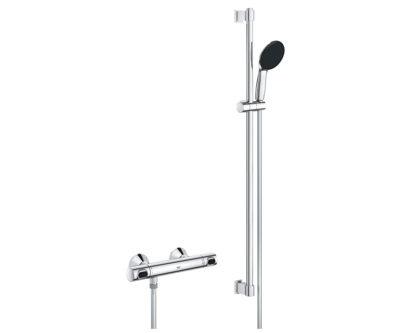 Dušas sistēma Grohe Precision Flow ar Termostatu Hromēta 34805001