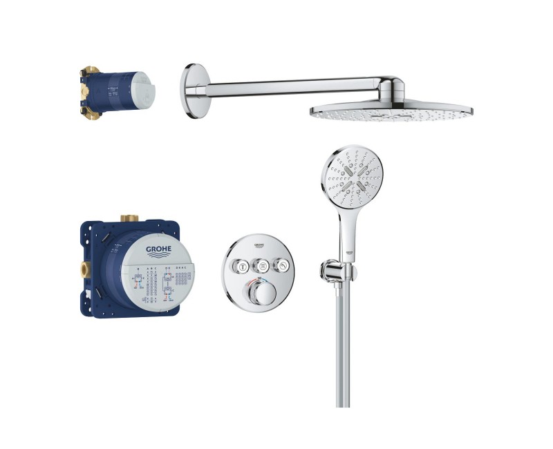 Dušas sistēma Grohe Grohtherm SmartControl SmartActive 310 Iebūvējams Hromēts 34863000