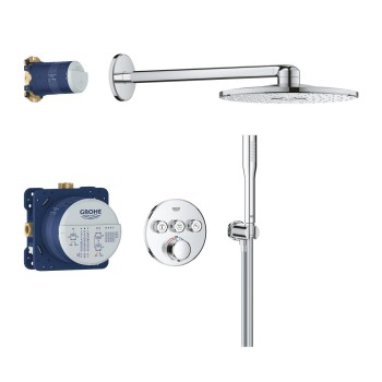 Душевая система Grohe Precision SmartControl + Vitalio SmartActive 310 встроенная Chrome 34874000