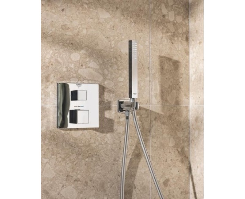 Dušas sistēma Grohe Precision Cube + Vitalio Rain Mono 310 Cube Hromēts 34879000