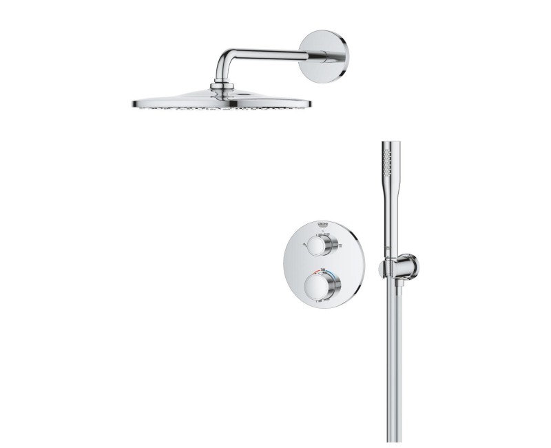 Душевая система Grohe Precision Термостат + Vitalio Rain Mono 310 Chrome 34880000
