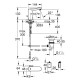 Izlietnes maisītājs Grohe Eurosmart Cosmopolitan E 36331001 Hromēts Izlietnes maisītājs Grohe Eurosmart Cosmopolitan E 36331001 Hromēts