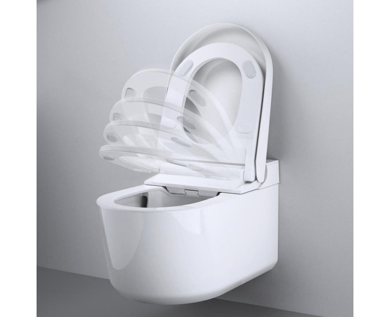 Tualetes poda ar bide komplekts Grohe Rapid SLX rāmis ar Sensia podu + bide funkciju,  Soft Close vāku 36509SH0