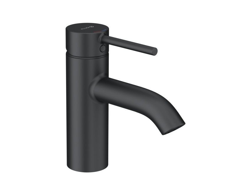 Смеситель для раковины  Kludi Bozz 382723976 Черный матовый
