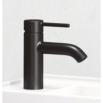 Смеситель для раковины  Kludi Bozz 382723976 Черный матовый