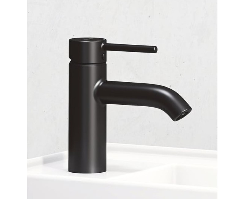 Смеситель для раковины  Kludi Bozz 382723976 Черный матовый