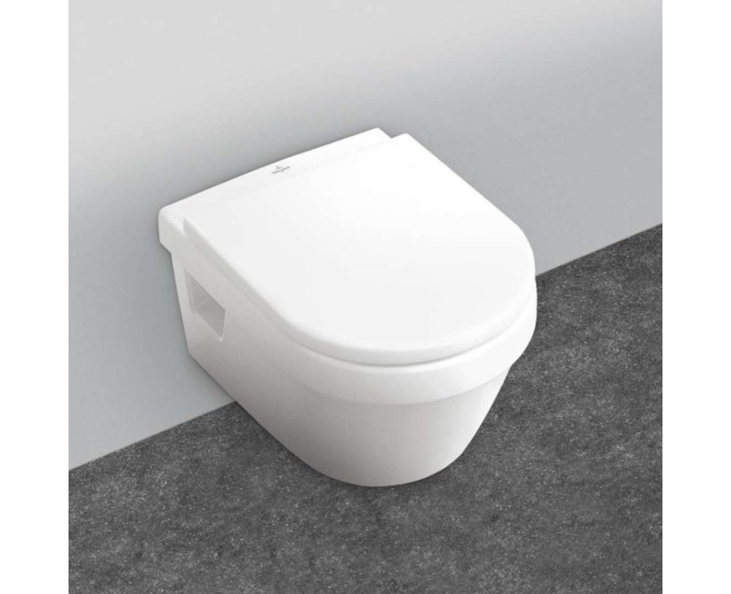 Комплект для унитаза Grohe Rapid SL с унитазом Villeroy & Boch Omnia Architectura Rimless, хромированной кнопкой Scate Cosmo и крышкой Soft Close