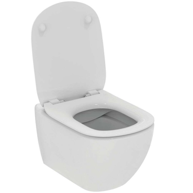 Tualetes poda komplekts Grohe Rapid SL rāmis ar podu Ideal Standard TESI Rimless, hromētu pogu Scate Cosmo un Soft Close vāku Tualetes poda komplekts Grohe Rapid SL rāmis ar podu Ideal Standard TESI Rimless, hromētu pogu Scate Cosmo un Soft Close vāku