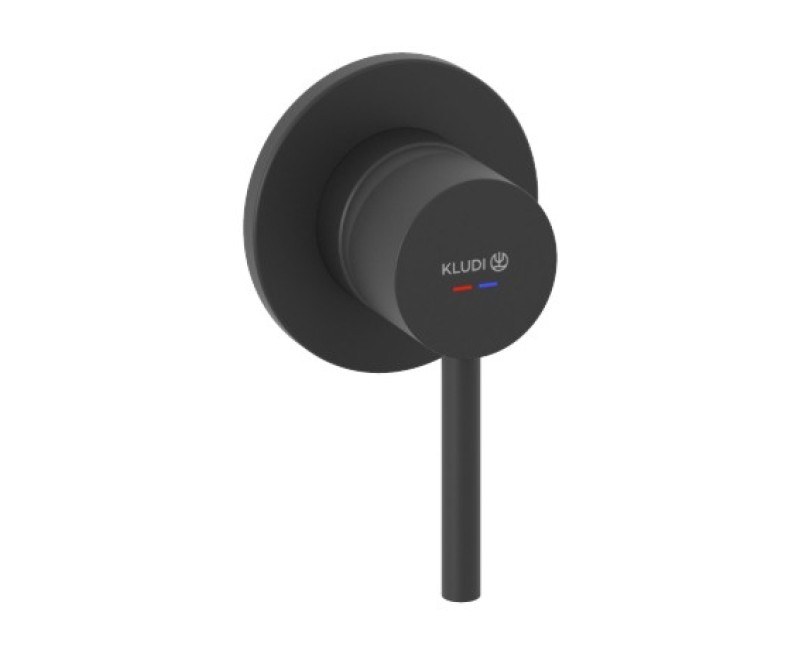 Dušas maisītājs Kludi Bozz iebūvējams Melns Matēts 389253976