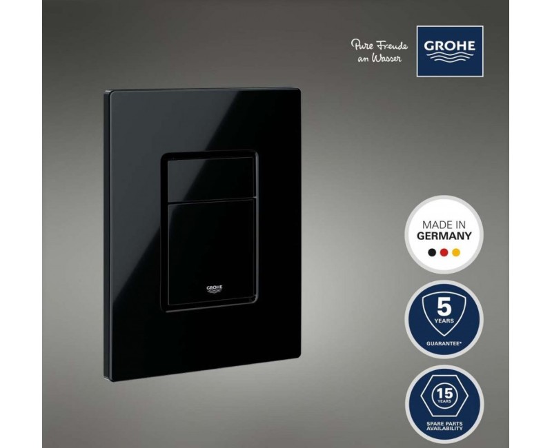 Poga iebūvējamajam rāmim GROHE Even StarLight® apdare, Melna 38966KV0