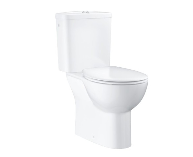 Tualetes pods Grohe Bau Ceramic Rimless ar Soft Close +quick release vāku 39346000