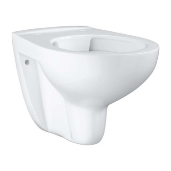 Tualetes poda komplekts Grohe Solido rāmis, Bau Ceramic Rimless pods, Hromēta poga un Soft Close vāku