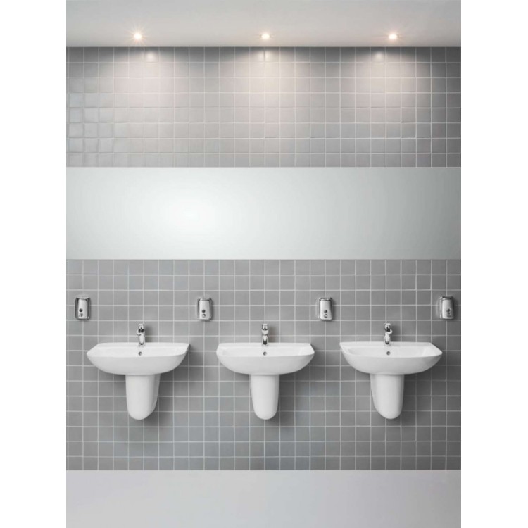 Izlietnes puskāja GROHE Bau Ceramic Balta 39426000 Izlietnes puskāja GROHE Bau Ceramic Balta 39426000