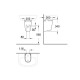 Izlietnes puskāja GROHE Bau Ceramic Balta 39426000 Izlietnes puskāja GROHE Bau Ceramic Balta 39426000