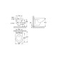 Piekaramais pods Grohe Bau Ceramic Rimless Bez vāka 39328000 Piekaramais pods Grohe Bau Ceramic Rimless Bez vāka 39328000