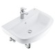 Komplekts maisītājs + izlietne Grohe Bau Ceramic + maisītājs Start Flow balts/hromēts 39472000
