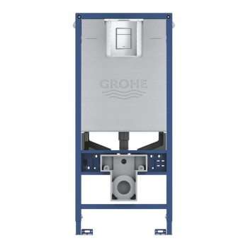 Iebūvējamais rāmis Grohe Rapid SLX ar pogu Skate Cosmopolitan S Hromēta 39603000