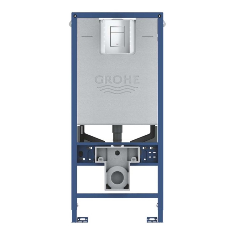 Iebūvējamais rāmis Grohe Rapid SLX ar pogu Skate Cosmopolitan S Hromēta 39603000