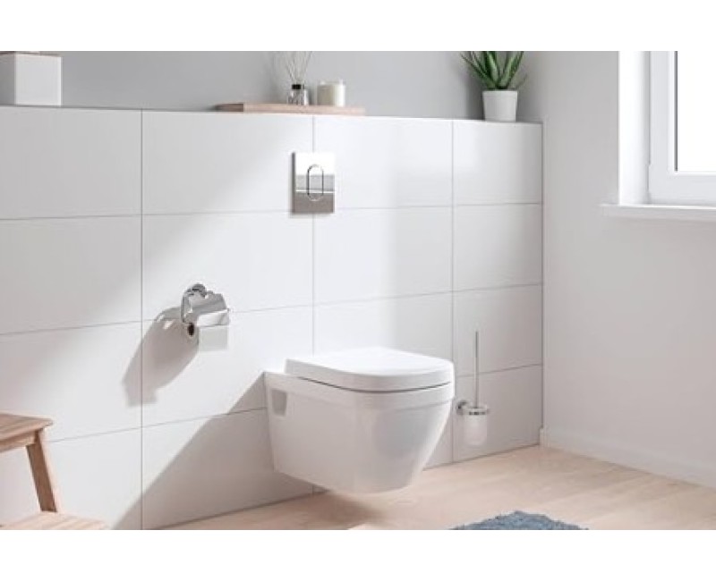 Подвесной унитаз Grohe Euro Ceramic Rimfree с функцией Soft Close + quick release крышка 39703000