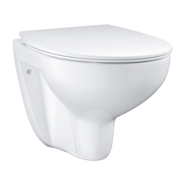 Piekaramais pods Grohe Bau Ceramic ar vāku balts 39899000