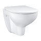 Piekaramais pods Grohe Bau Ceramic ar vāku balts 39899000