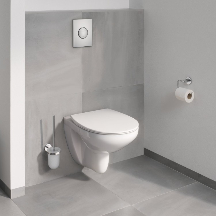 Piekaramais pods Grohe Bau Ceramic ar vāku balts 39899000