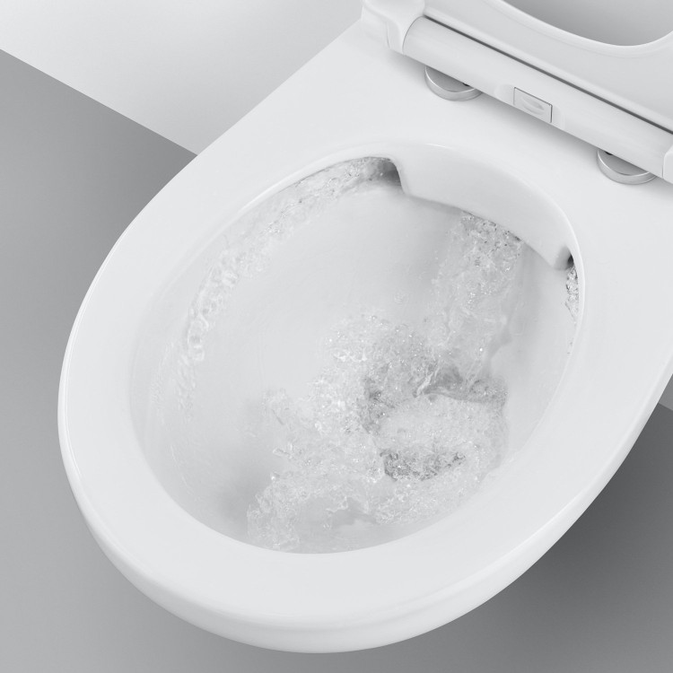 Piekaramais pods Grohe Bau Ceramic ar vāku balts 39899000