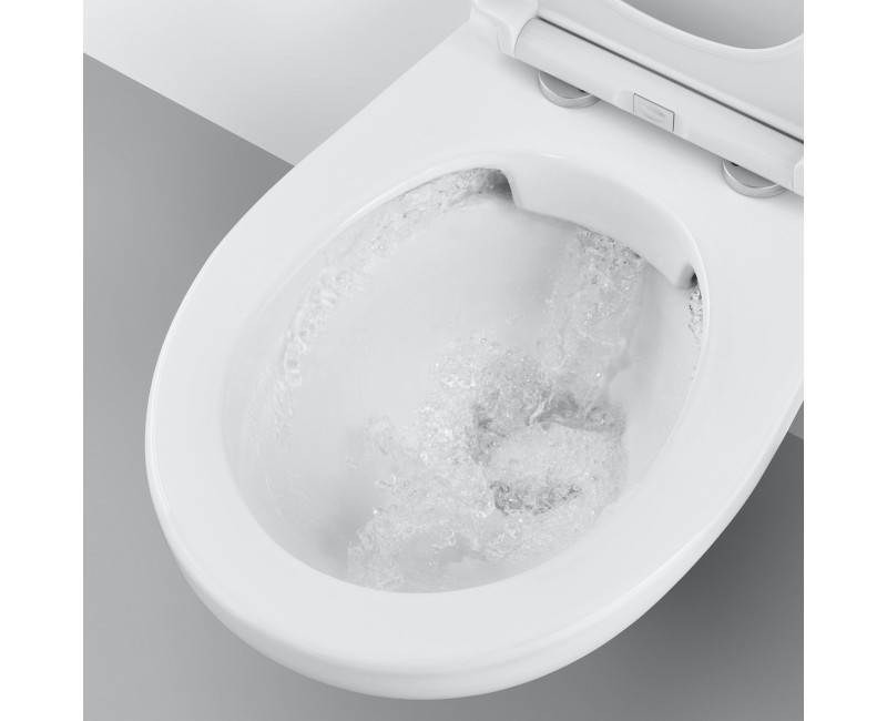 Подвесной унитаз Grohe Bau Ceramic с крышкой белый