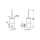 Tualetes birste Grohe Allure pie sienas Cool Sunrise 40340GL1 Tualetes birste Grohe Allure pie sienas Cool Sunrise 40340GL1